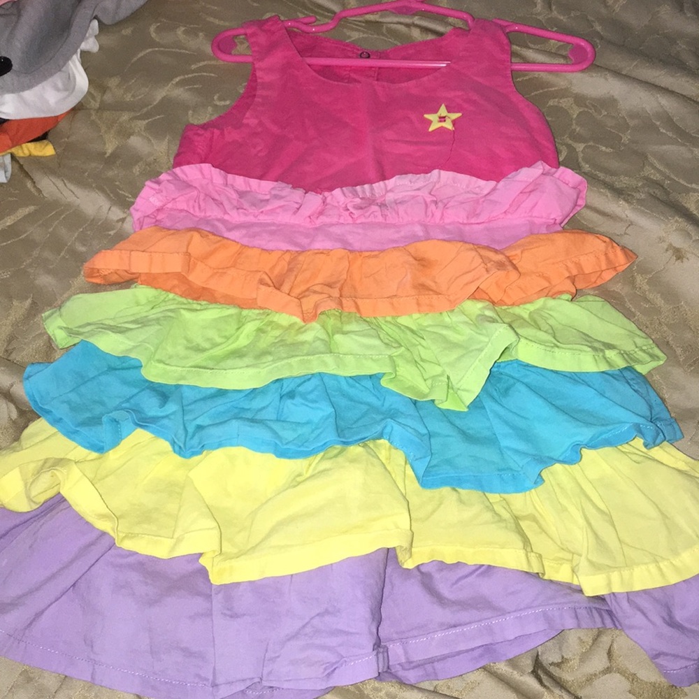Yo-yo Size 4 Rainbow 🌈 Dress LOWEST PRICE
